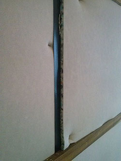 Patented 50dB rated wall system with only around 60mm loss on the wall